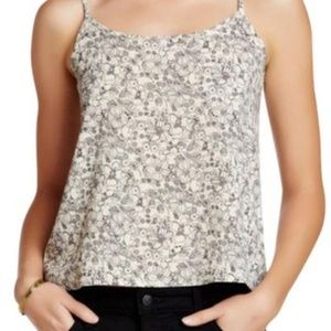 Wild Pearl Flowy Black & Cream Floral Top
